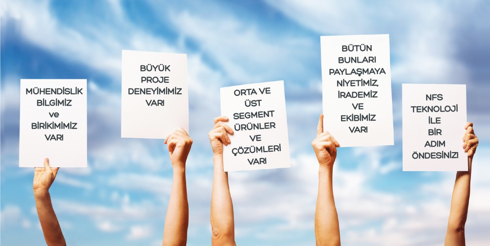 SİSTEM ENTEGRATÖRÜ PROJE FİRMALARI NFS TEKNOLOJİ İLE YOL ALIYOR