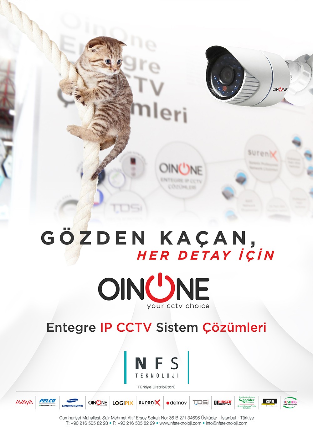 OINONE ENTEGRE IP CCTV SİSTEM ÇÖZÜMLERİ