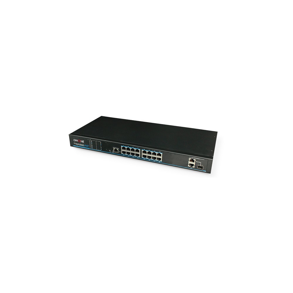 16 Port PoE+ Network Switch