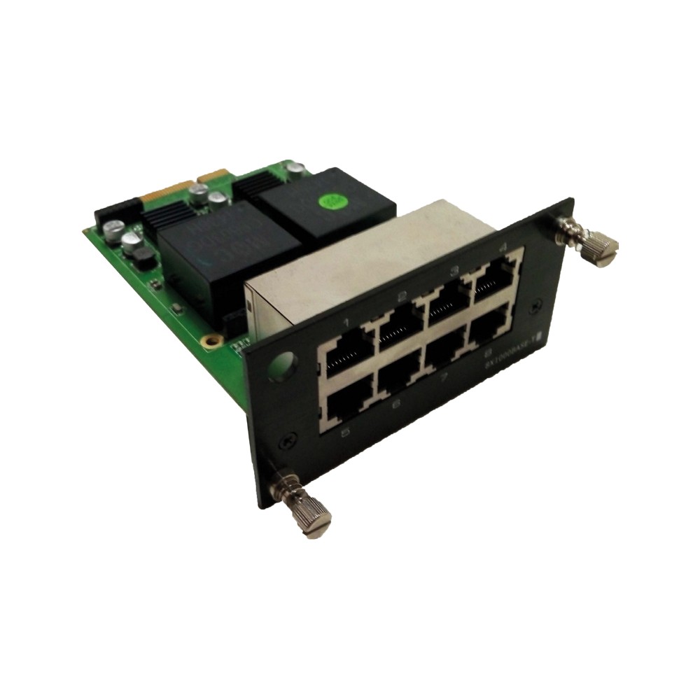 8 Port 1000Base-T Modül